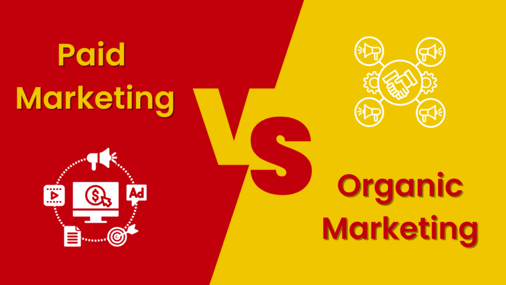 The choice between organic and paid digital marketing is not always clear-cut and frequently depends on a number of variables, such as resources, goals, and budget. Here’s a comparison to help determine which strategy might be more suitable for your business: